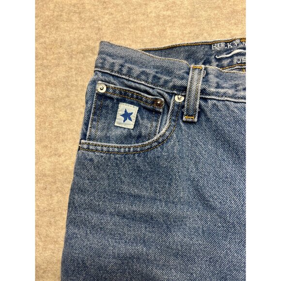 Vintage Rockies Slim Jeans Medium Wash Slim Straight Leg Extra Long 5 XLONG 90s - Picture 3 of 12